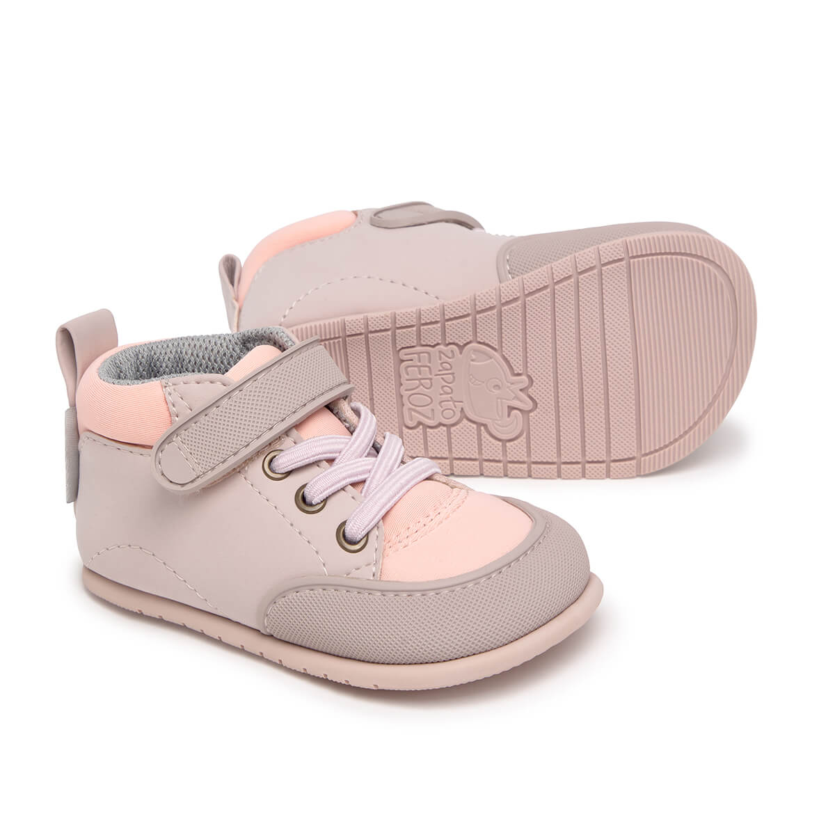 Botas Villena Feroz AW24 - Rosa Claro | Microfibra Nobuck