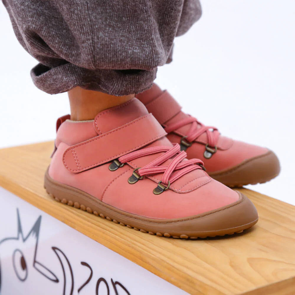 Botas Serra Rocker AW24 - Framboesa | Microfibra Nobuck