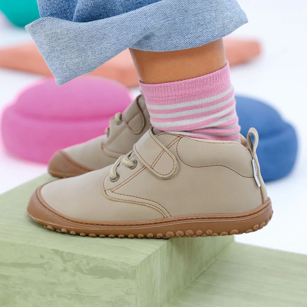 Botas Albaida Rocker AW24 - Rosa Claro | Microfibra Nobuck