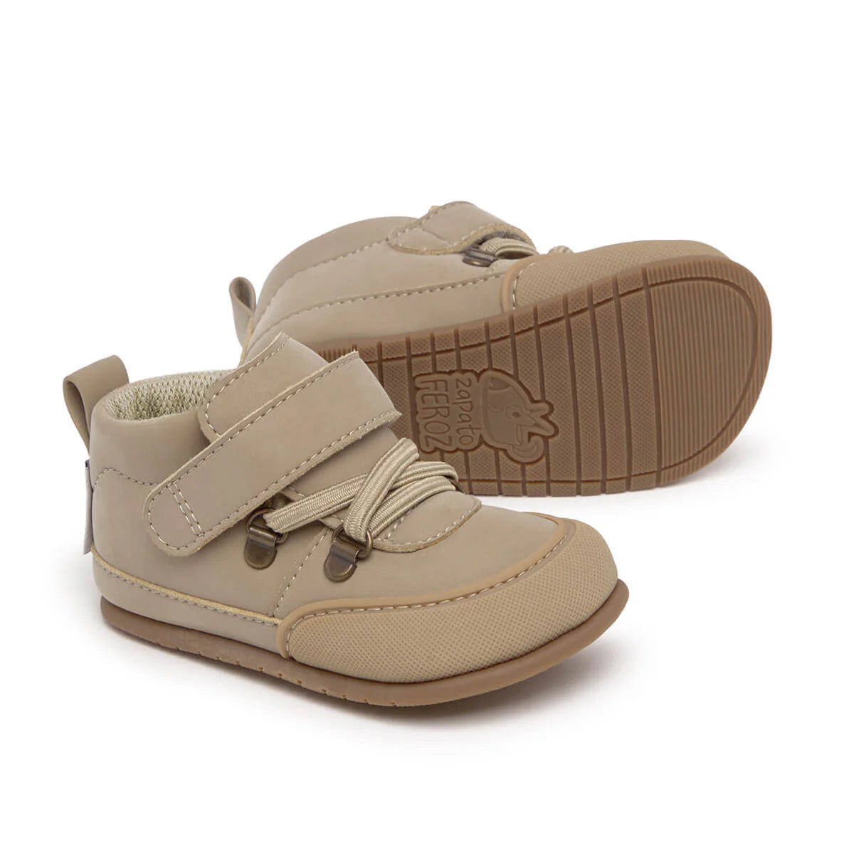 Botas Serra Feroz AW24 - Pedra | Microfibra Nobuck