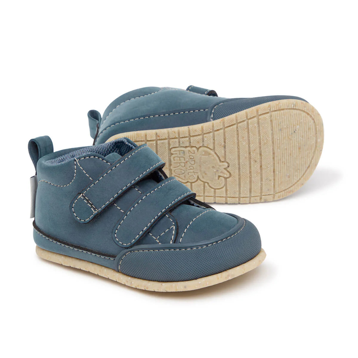 Botas Liria Feroz AW24 - Azul Denim | Microfibra Nobuck