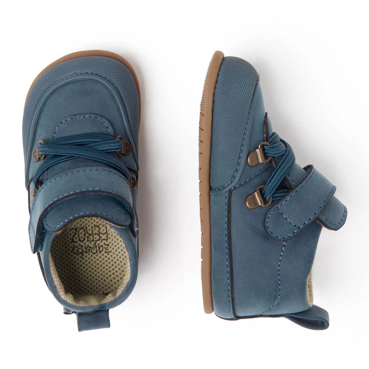 Botas Serra Feroz AW24 - Azul Denim | Microfibra Nobuck