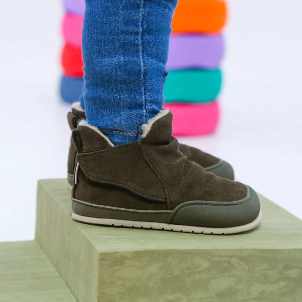 Botas Chelva Feroz AW24 - Kaki | Camurça Microfibra