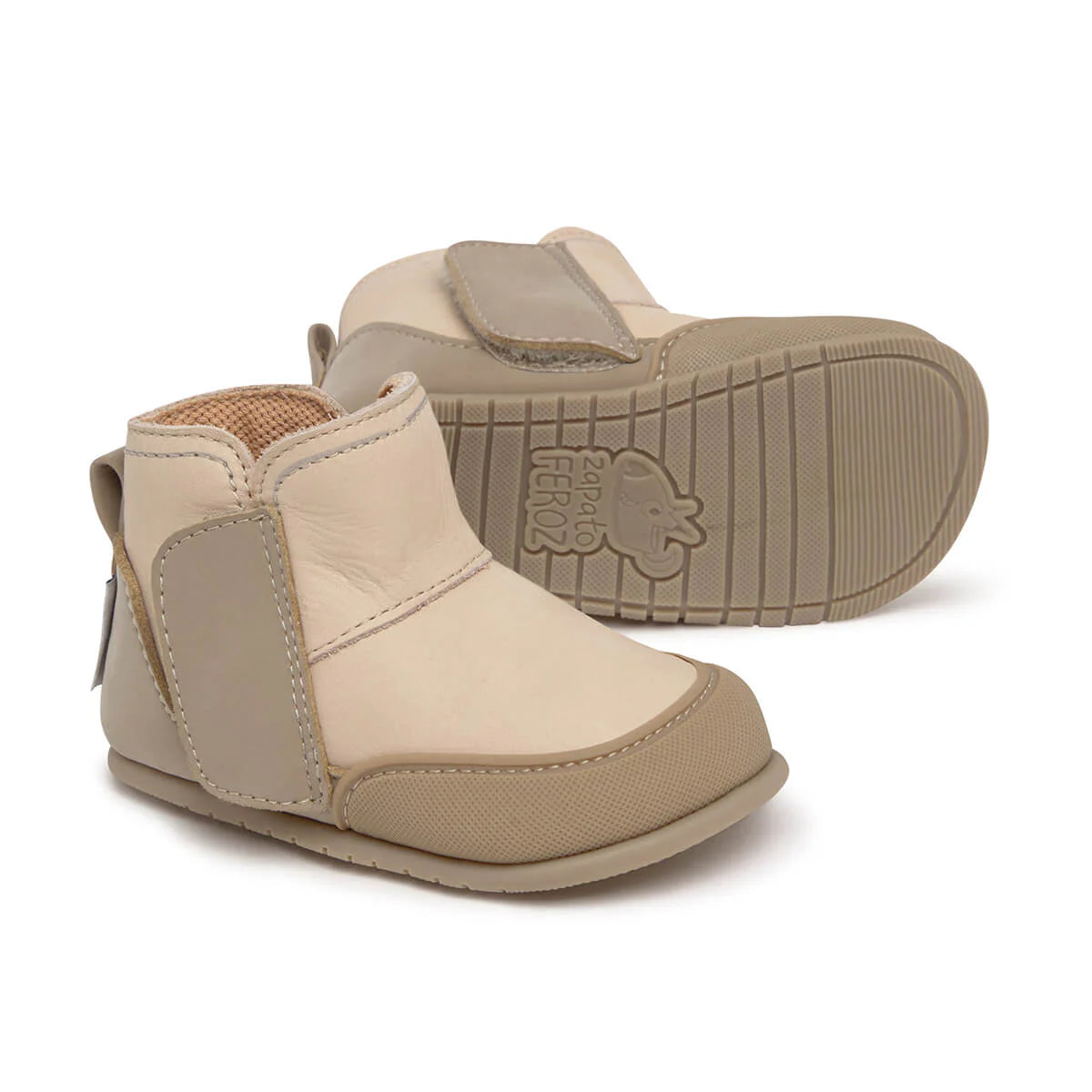 Botas Alcoy Feroz AW24 - Bege | Pele