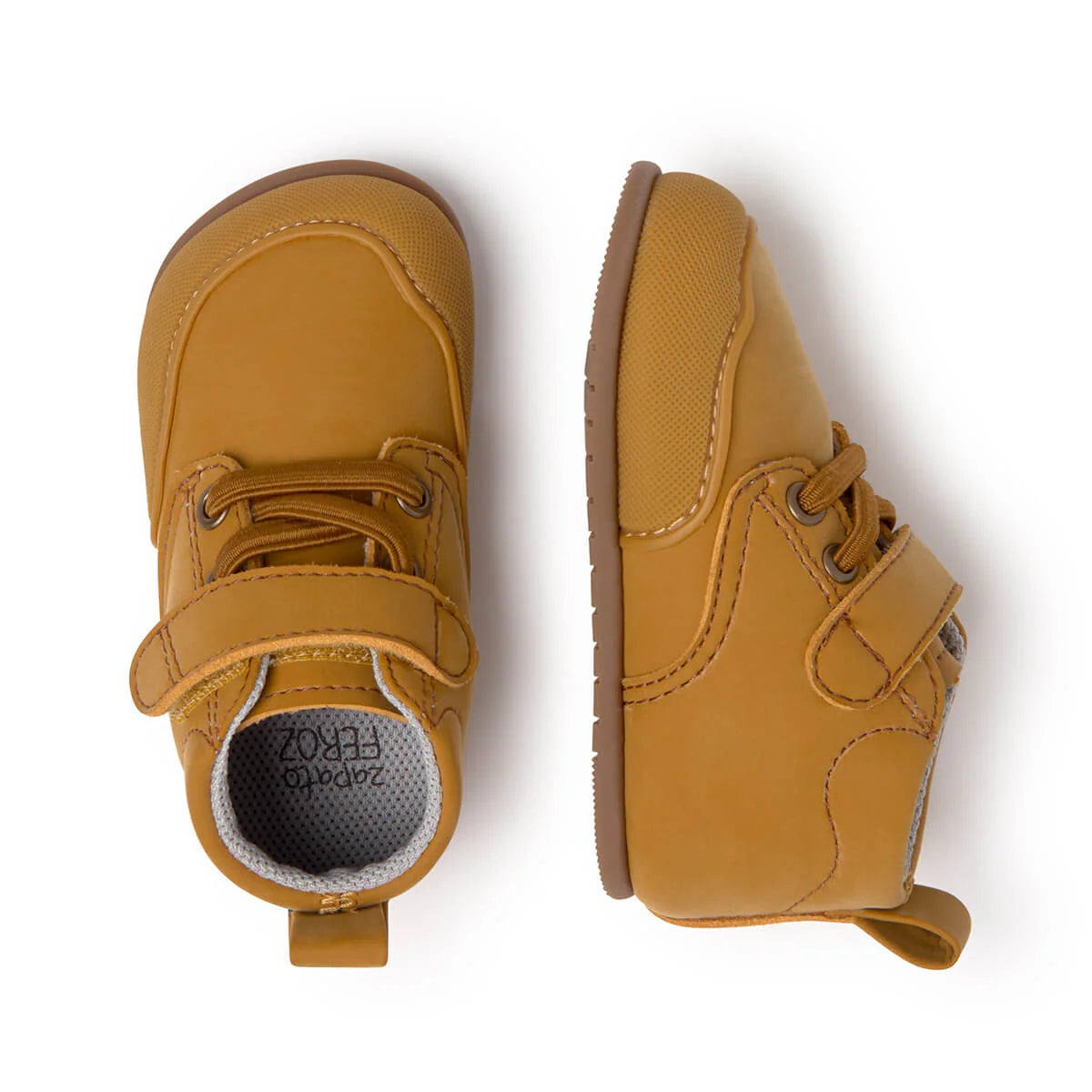 Botas Albaida Feroz AW24 - Mostarda | Microfibra Nobuck