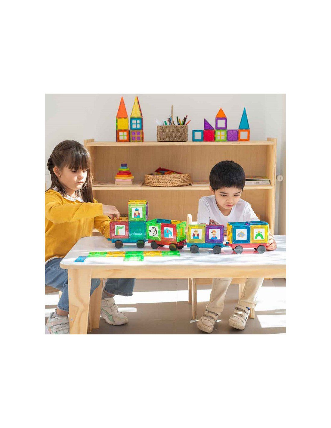 Imanix - Set Comboio 50 Peças