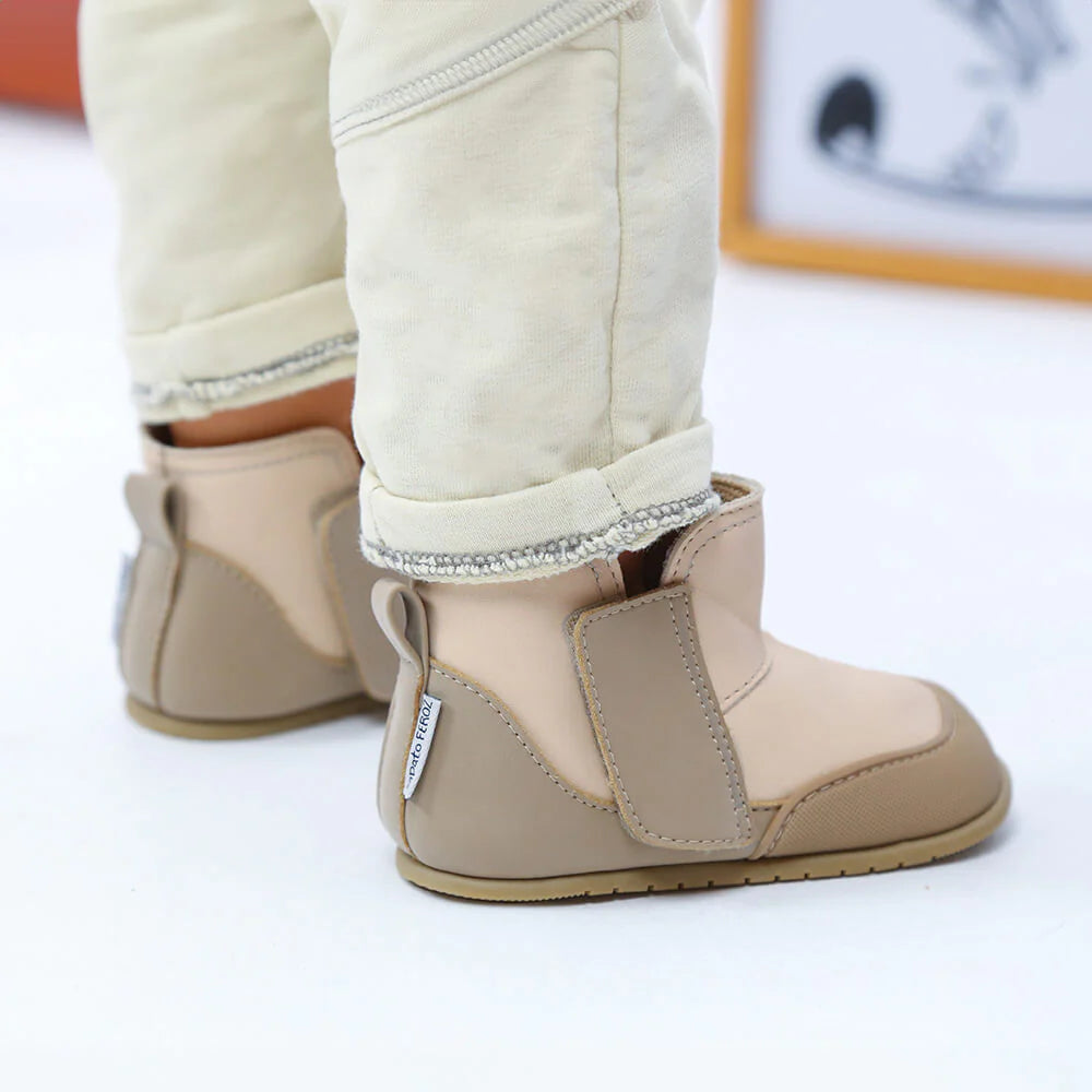 Botas Alcoy Feroz AW24 - Bege | Pele