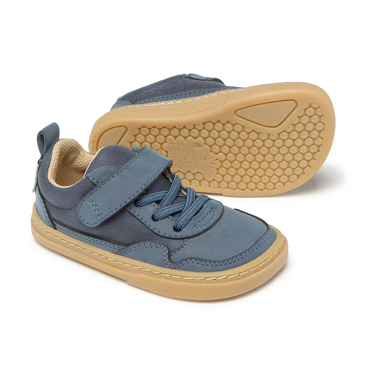 Ténis Faura Rocker AW25 - Azul Denim | Microfibra Nobuck