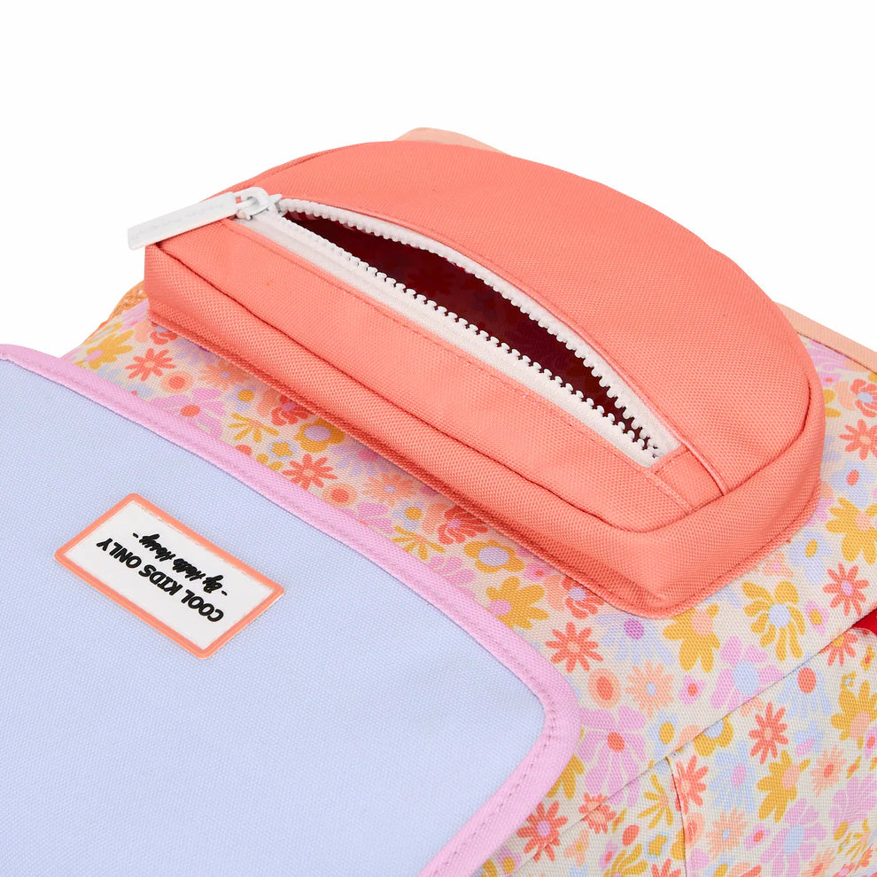 Mochila Escolar - Retro Flowers | Hello Hossy