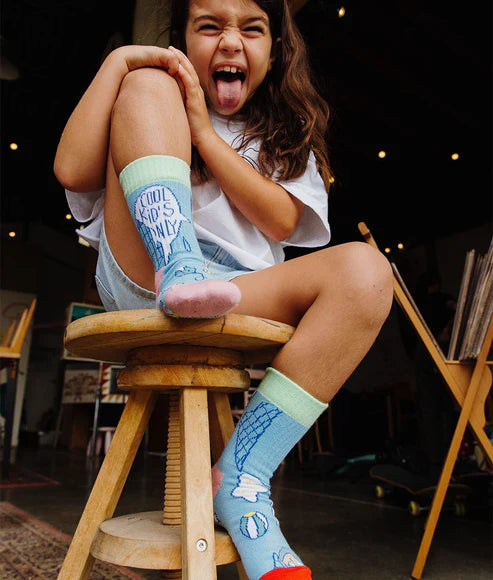 Meias Blue Cream - Hello Hossy