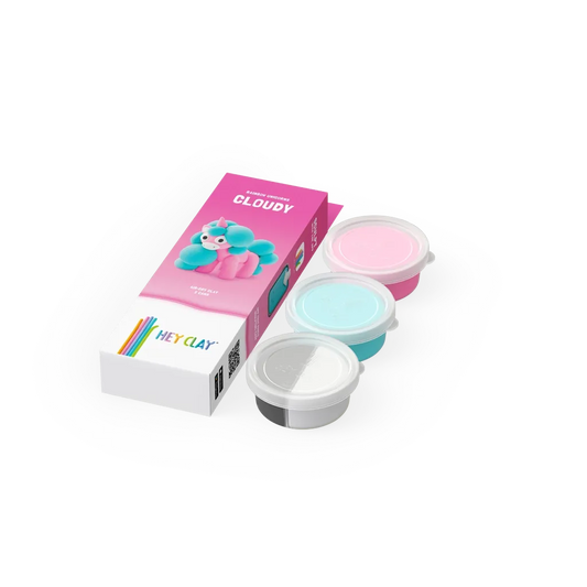 Massas de Modelar Rainbow Unicorns - Cloudy | HEY CLAY
