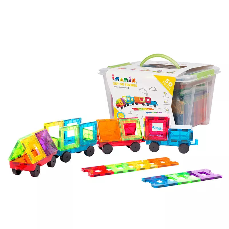 Imanix - Set Comboio 50 Peças