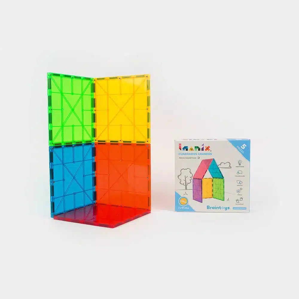 Imanix - Set de 5 Quadrados Grandes