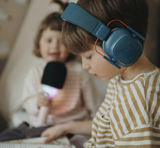 Kidynoise Protetores de Ouvidos Azul | Kidywolf