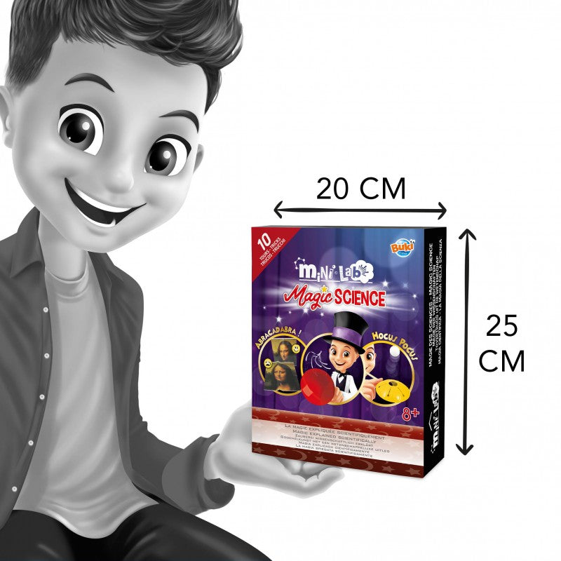 Mini Lab - Ciência da Magia com 10 Truques | Buki