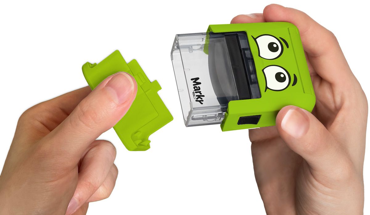 Carimbo Para Papel e Tecido DIY Verde | Marky