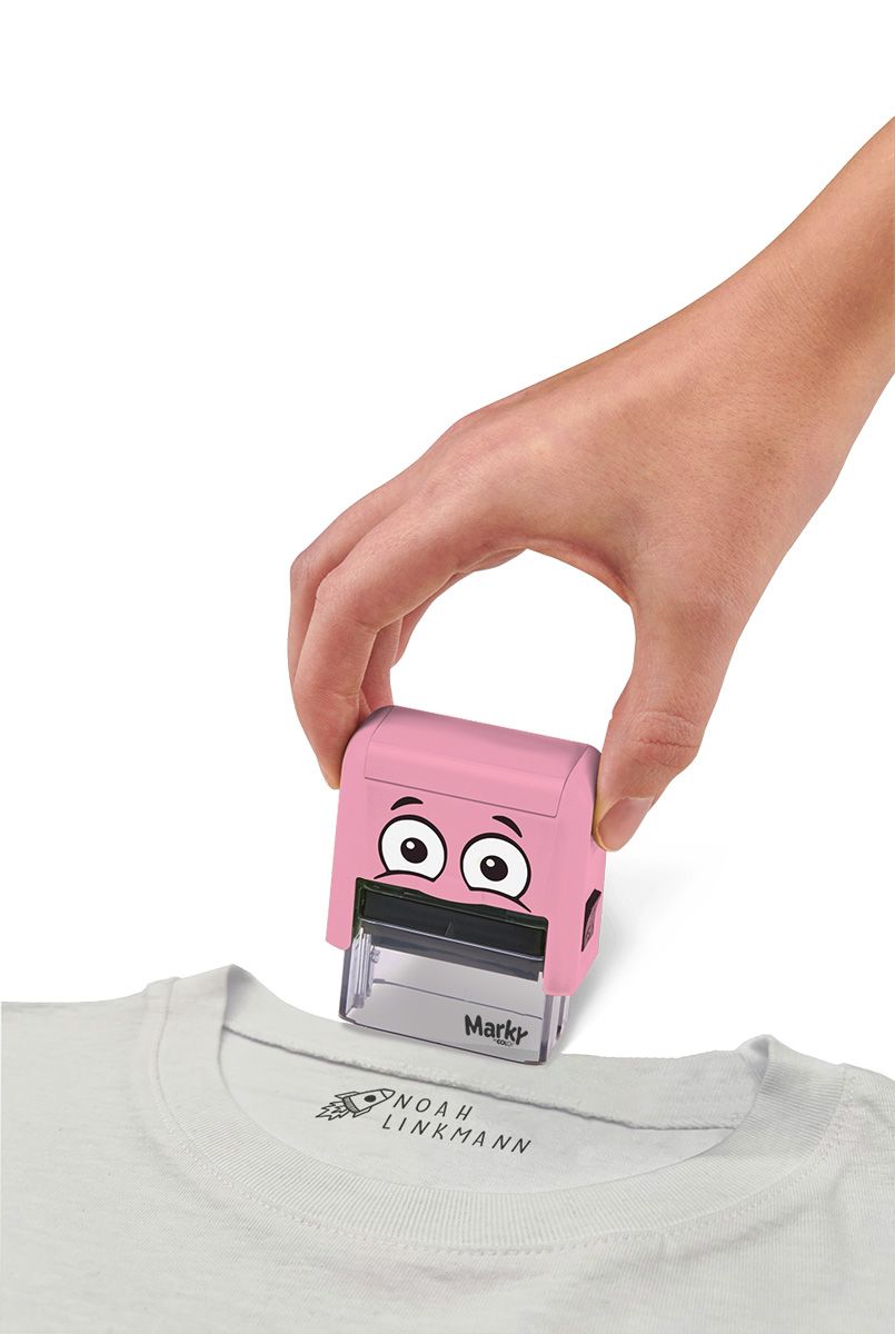 Carimbo Para Papel e Tecido DIY Rosa | Marky