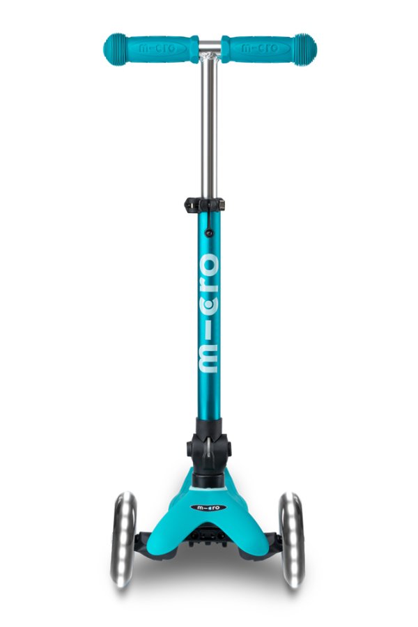 Trotinete Dobrável LED Aqua
