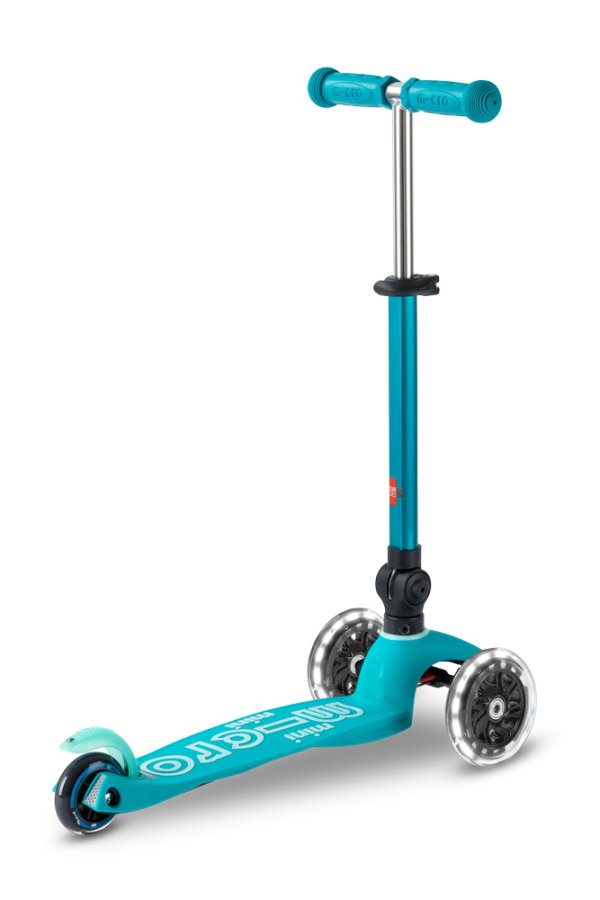 Trotinete Dobrável LED Aqua