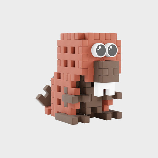 Marioinex - Mini Waffle Pocket Pet - Castor