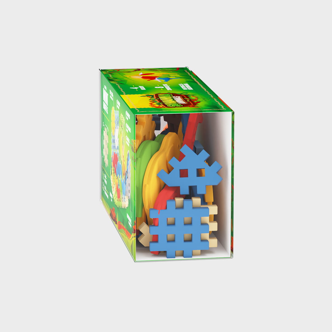 Marioinex - Mini Waffle Animais Savanna - 50 Peças
