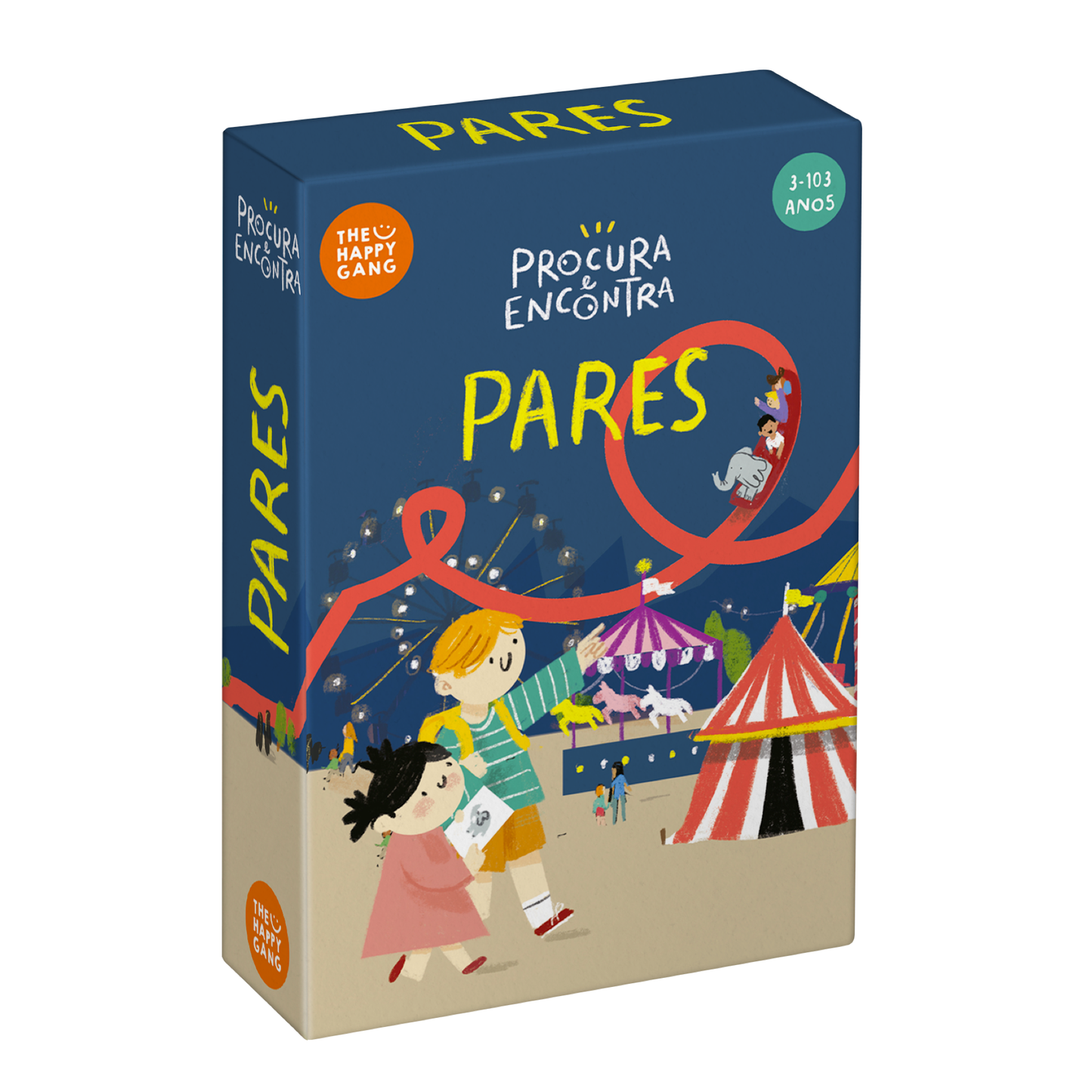 Brain Away - Procura e Encontra Pares - The Happy Gang