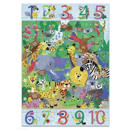 Puzzles Gigante - Animais da Selva | Djeco