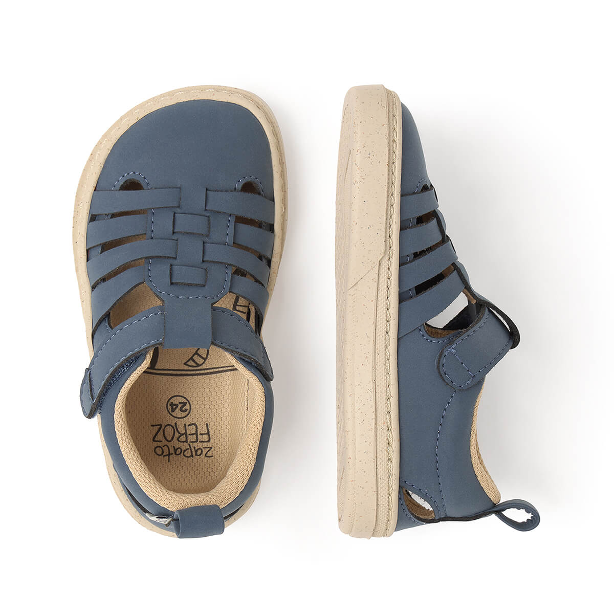 Tabarca Rocker SS25 - Azul | Microfibra Nobuck