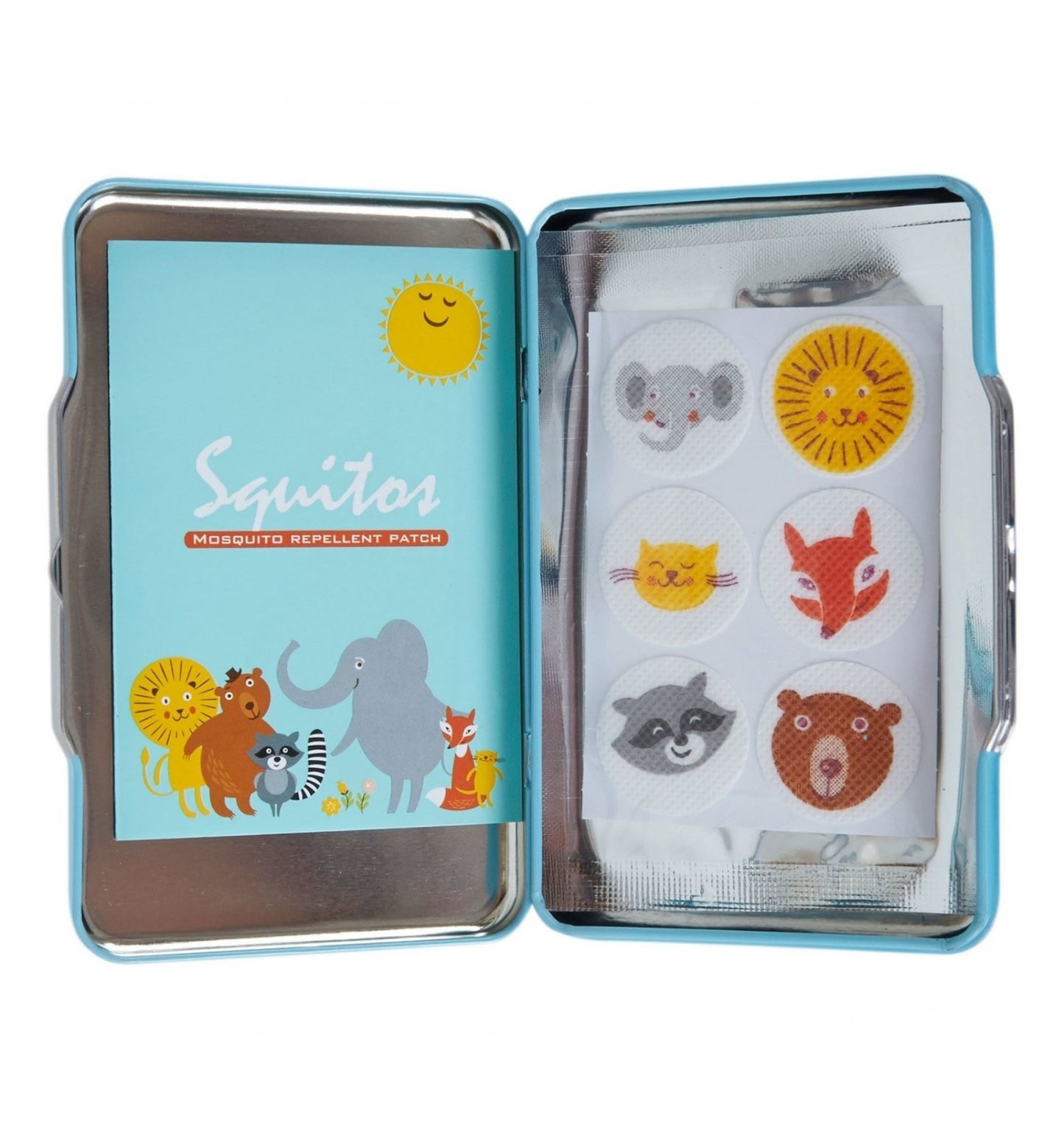 Squitos - Autocolantes repelentes de Mosquitos - 100% Natural.