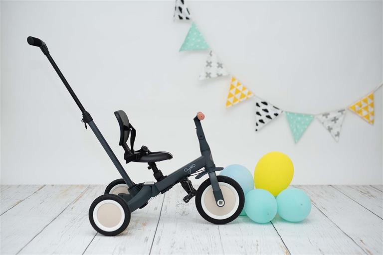 Triciclo e Bicicleta Gyro 5-em-1 | Antracite