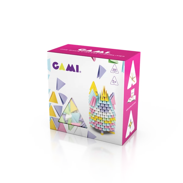 Gami - 500 Peças - Cores Pastel