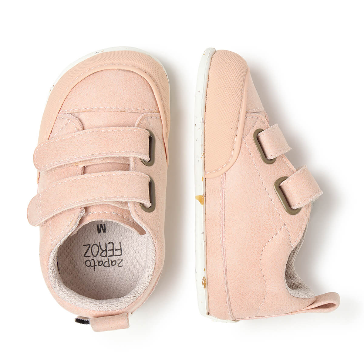 Ténis Moraira Feroz AW25 - Rosa Claro | Microfibra Camurça