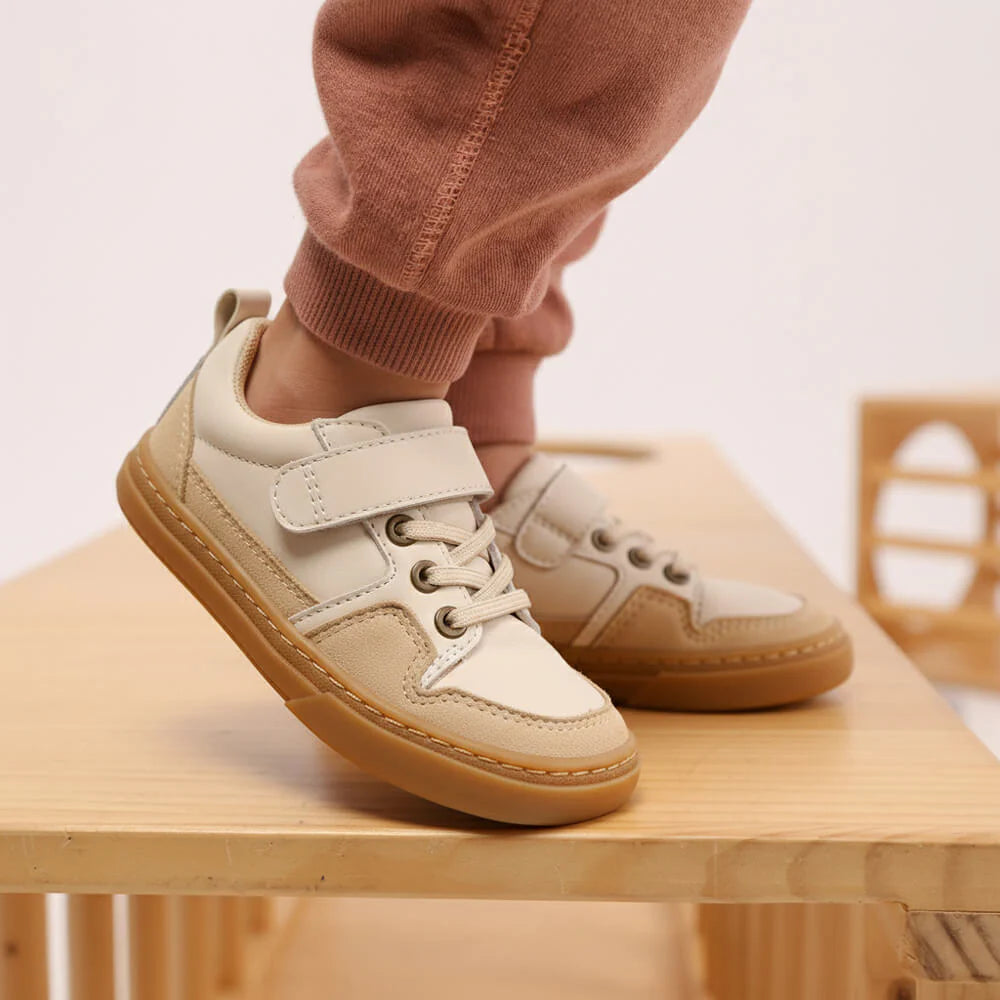 Ténis Cheste Rocker AW25 - Beige | Microfibra