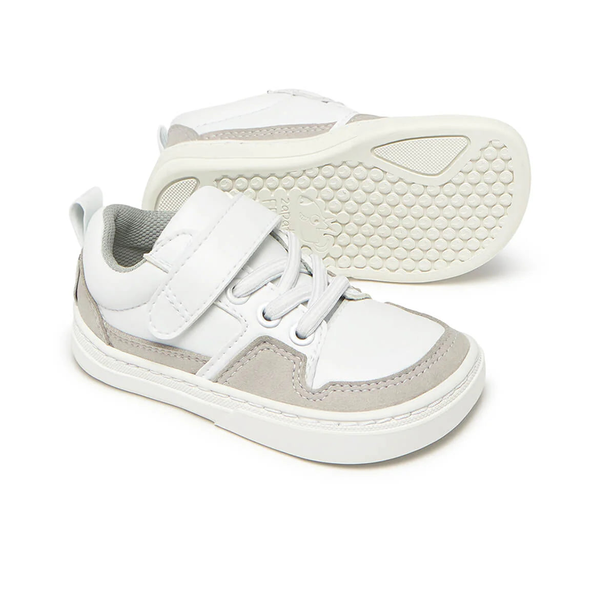 Ténis Cheste Rocker AW25 - Branco e Cinza | Microfibra