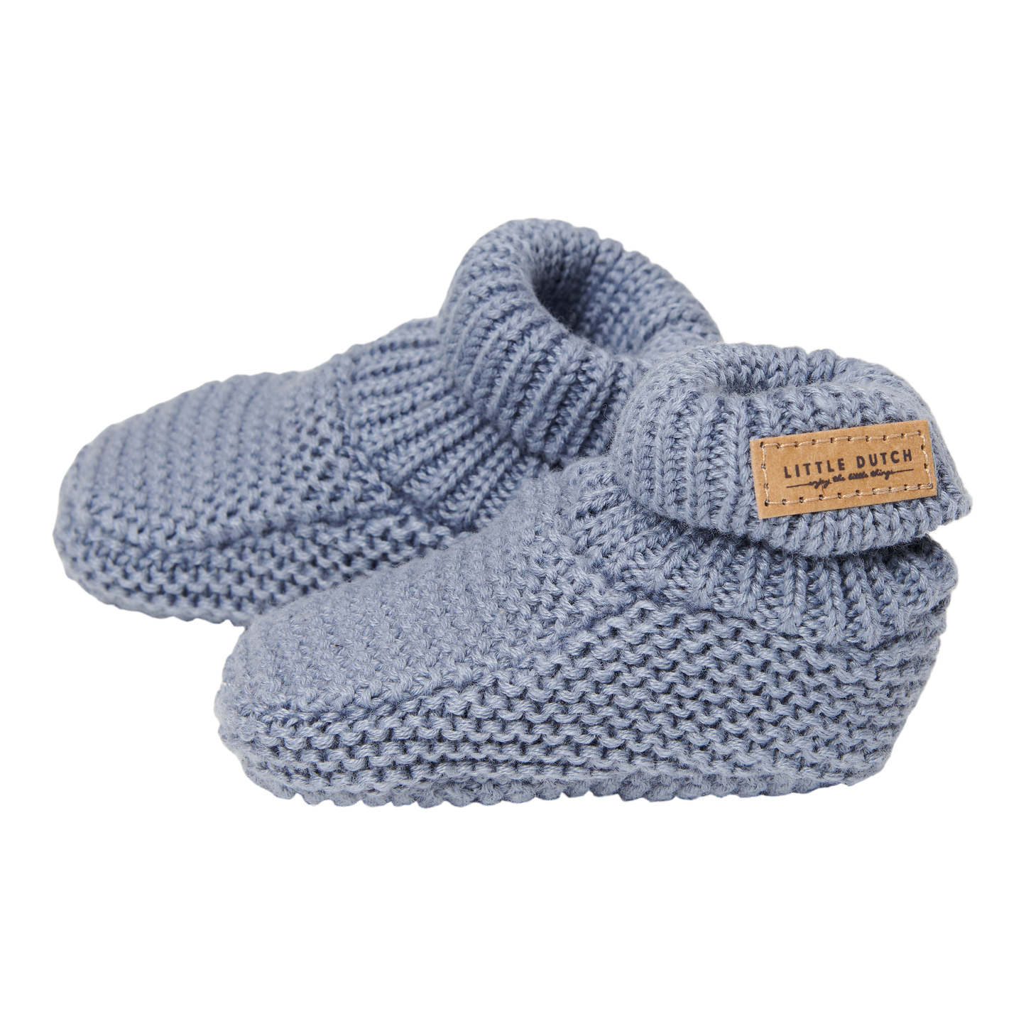 Botinhas de Bebé em Malha - Blue.