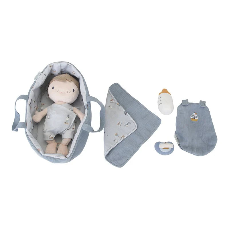 Bebé Jim com Alcofa - Sailors Bay Blue