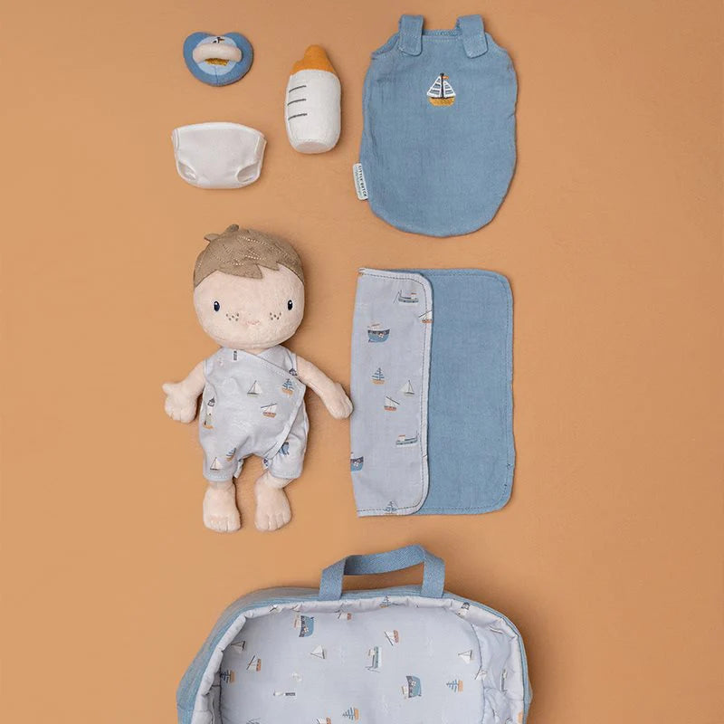 Bebé Jim com Alcofa - Sailors Bay Blue
