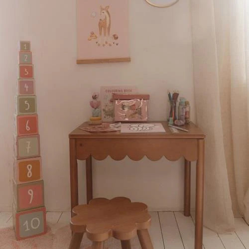 Cubos de Cartão de Empilhar - Fairy Garden | Little Dutch