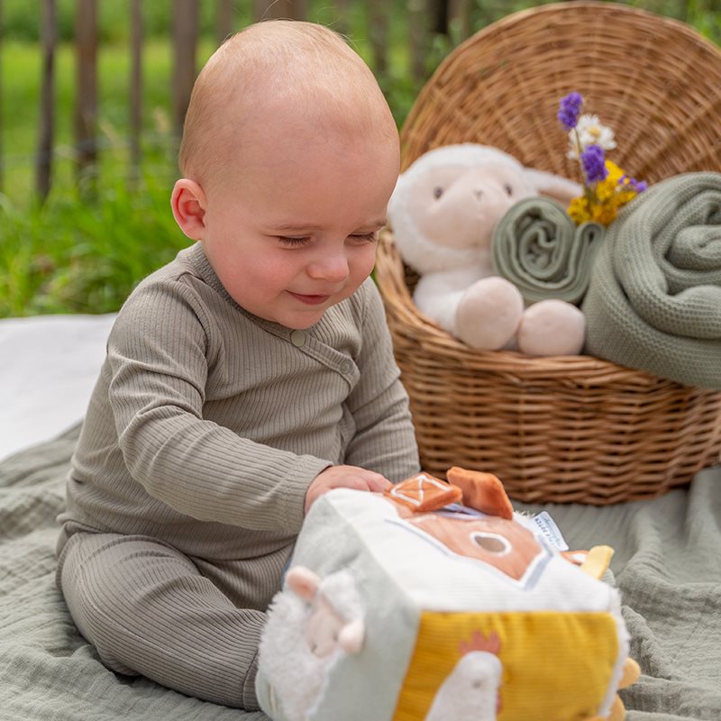 Cubo de actividades fofinho - Little Farm