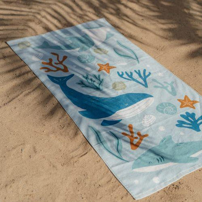 Toalha de Praia - Ocean Dreams Blue | Little Dutch