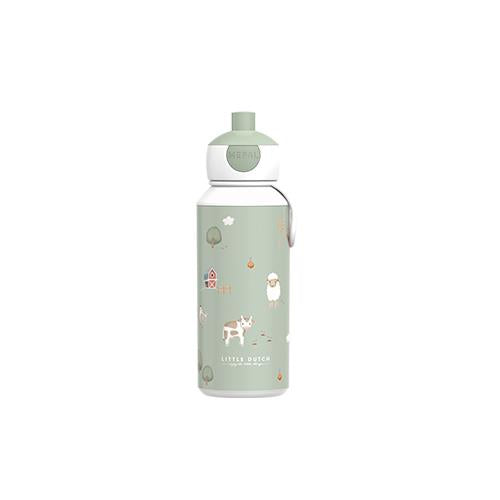 Garrafa Pop-Up 400 ml Little Farm - Little Dutch