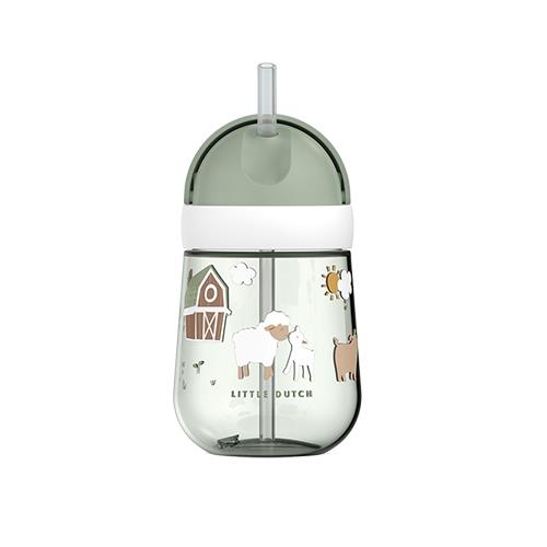 Copo com Palhinha 300 ml Little Farm - Little Dutch