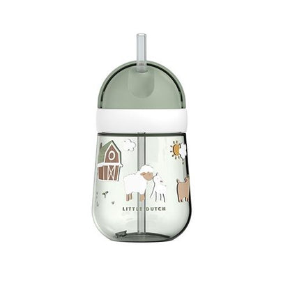 Copo com Palhinha 300 ml Little Farm - Little Dutch