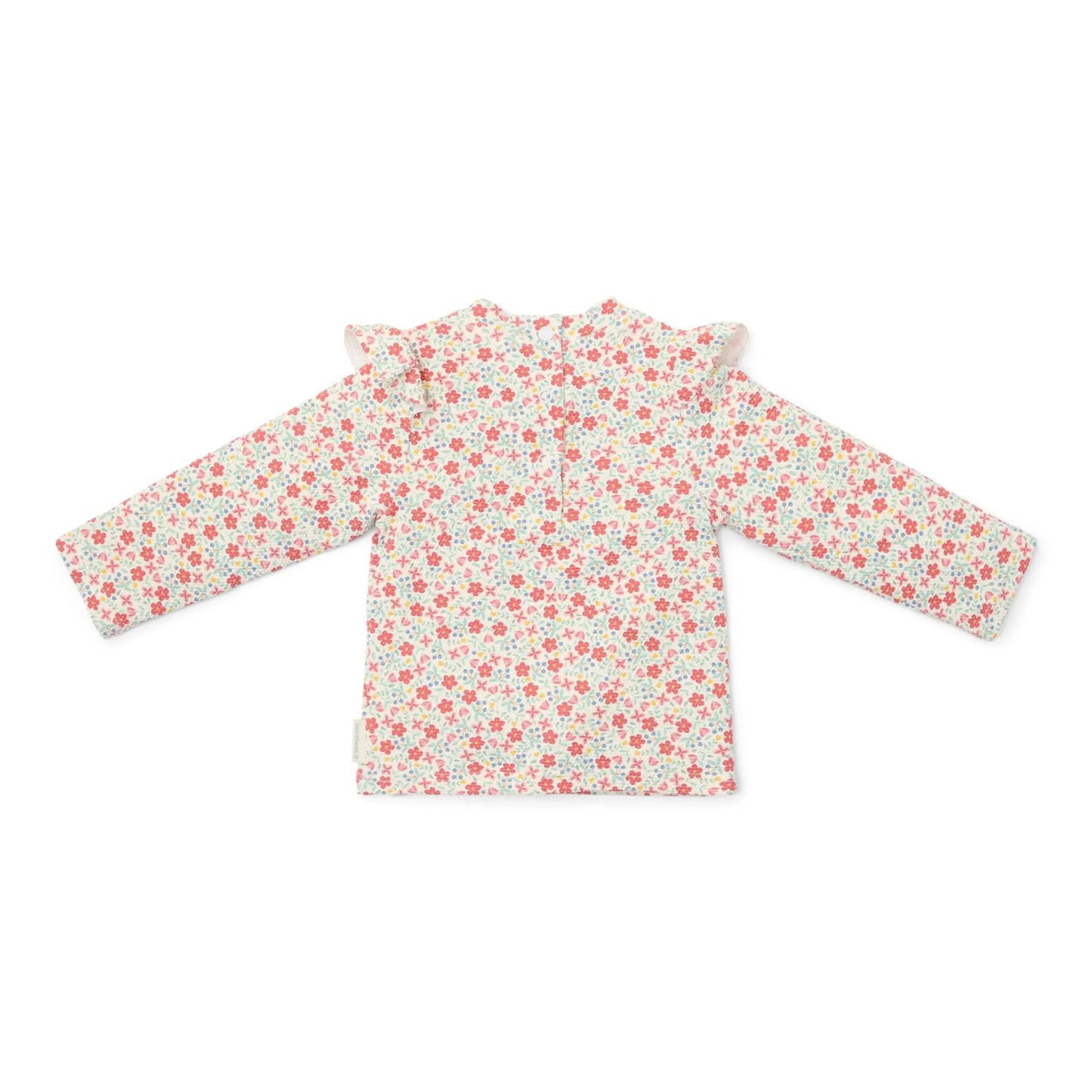 T-shirt Praia Manga Comprida - Sunny Flowers | Little Dutch