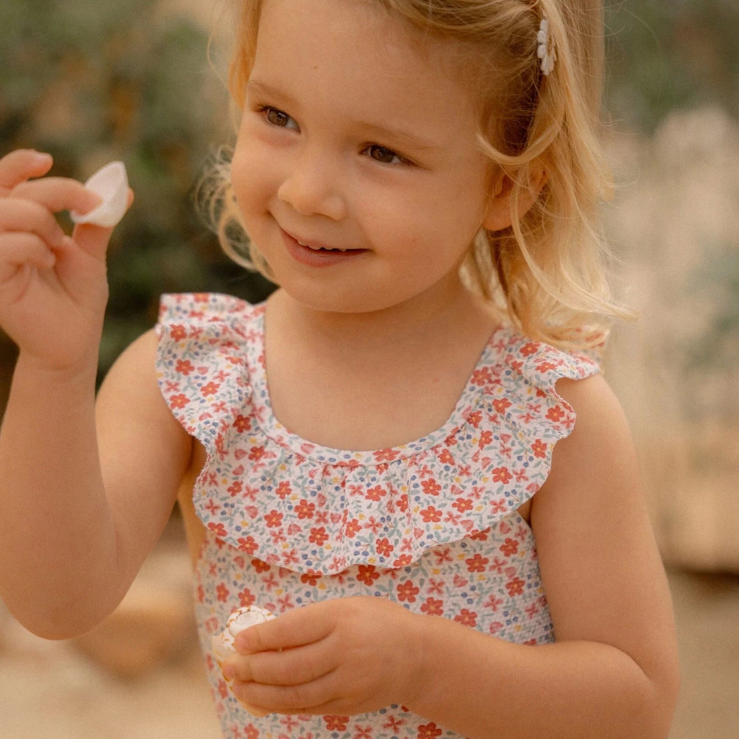Fato de Banho - Sunny Flowers | Little Dutch