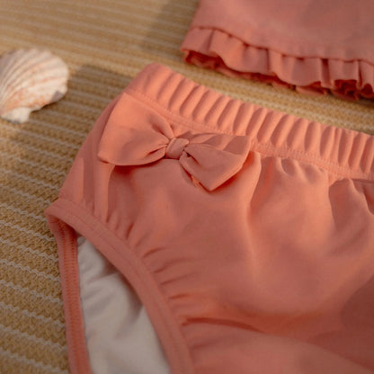 Cuecas-Fralda de Banho - Sunny Flowers Rouge | Little Dutch