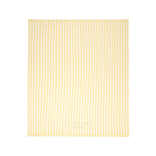 Toalha de Praia - Beach Sunny Yellow | Little Dutch