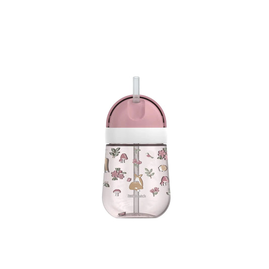 Copo com Palhinha 300 ml - Fairy Garden