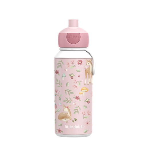 Garrafa Pop-Up 400 ml Fairy Garden - Little Dutch