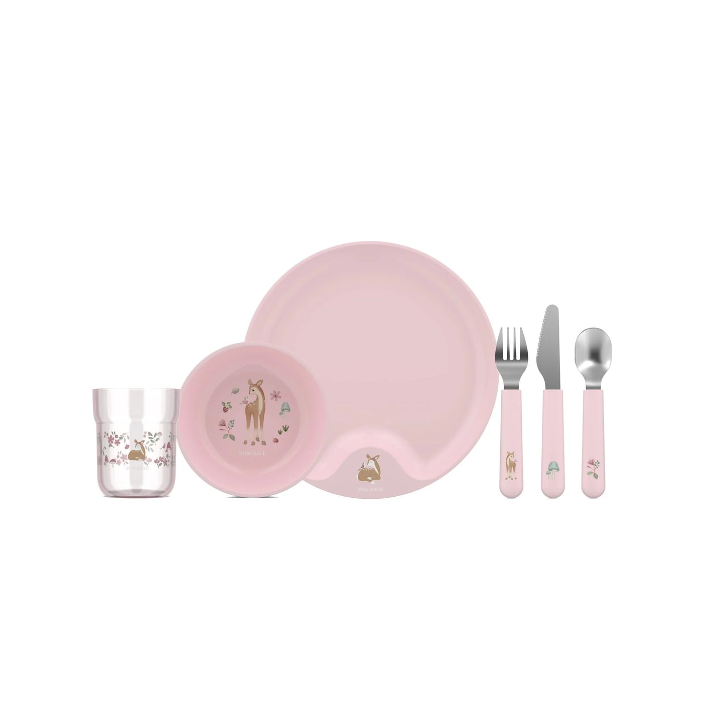 Conjunto de refeição - Fairy Garden - Little Dutch